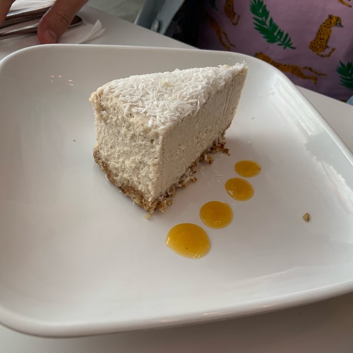 photo of Peacefood Cashew Cream Cheesecake shared by @eilidhm on  20 Apr 2022 - review