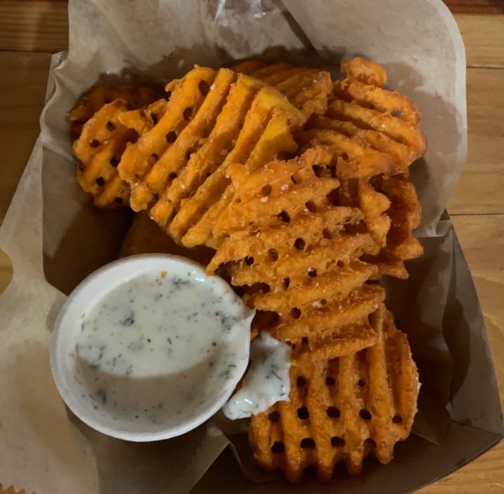 photo of The Herbivorous Butcher Sweet Potato Fries shared by @stphsmth on  31 Oct 2019 - review
