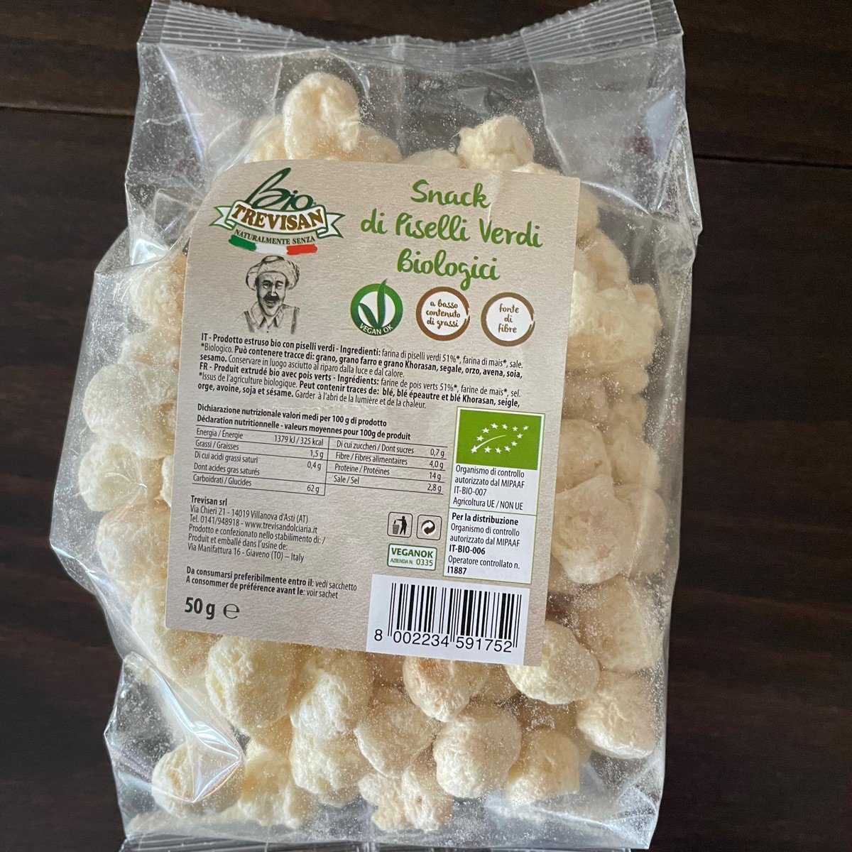 Snack Rotelle Di Piselli Mellin Bio - 6 Confezioni Da 20g Per Bambini Dagli 8 Mesi - Foto 11