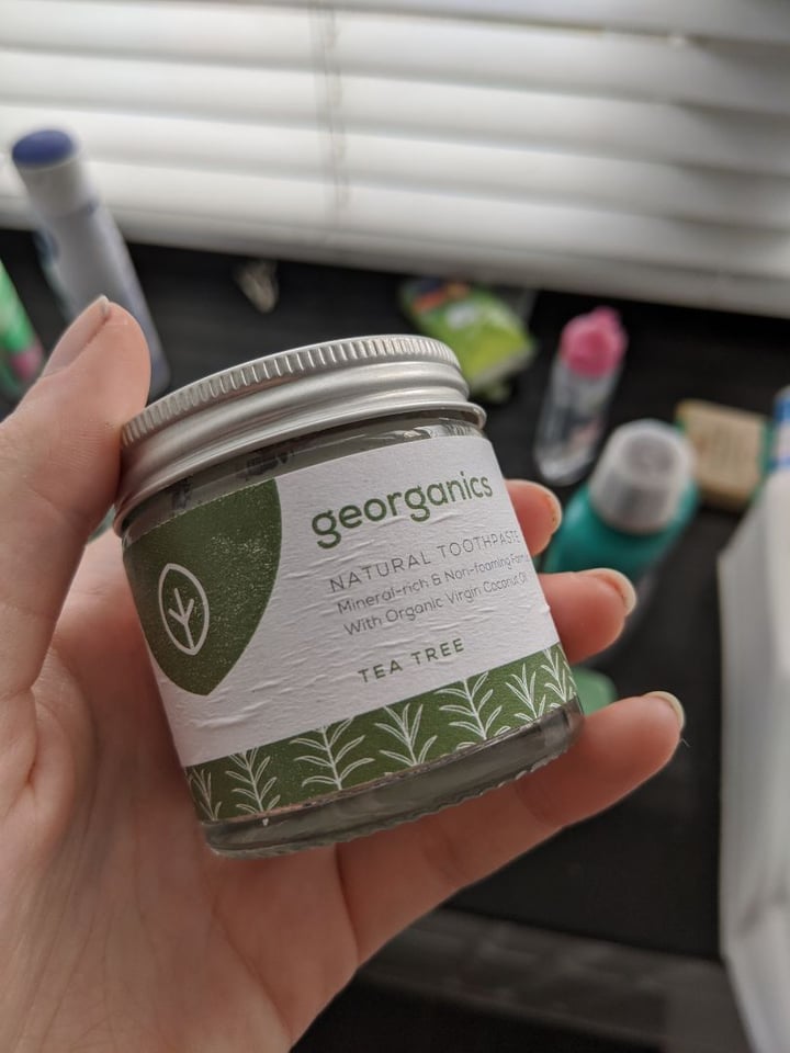 photo of Georganics Natural tea tree toothpaste shared by @bearbagels on  10 Apr 2020 - review