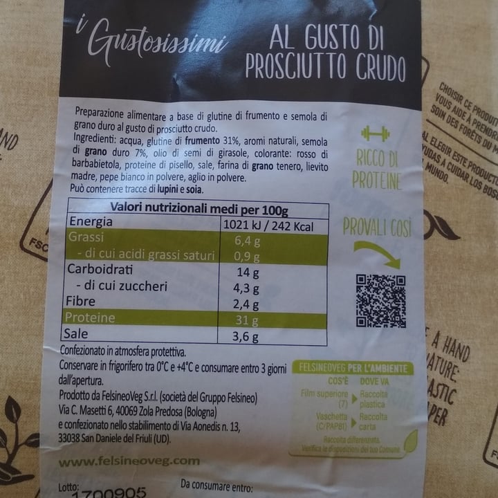 photo of I gustosissimi Al Gusto di prosciutto crudo shared by @chiaramarena on  29 Aug 2022 - review