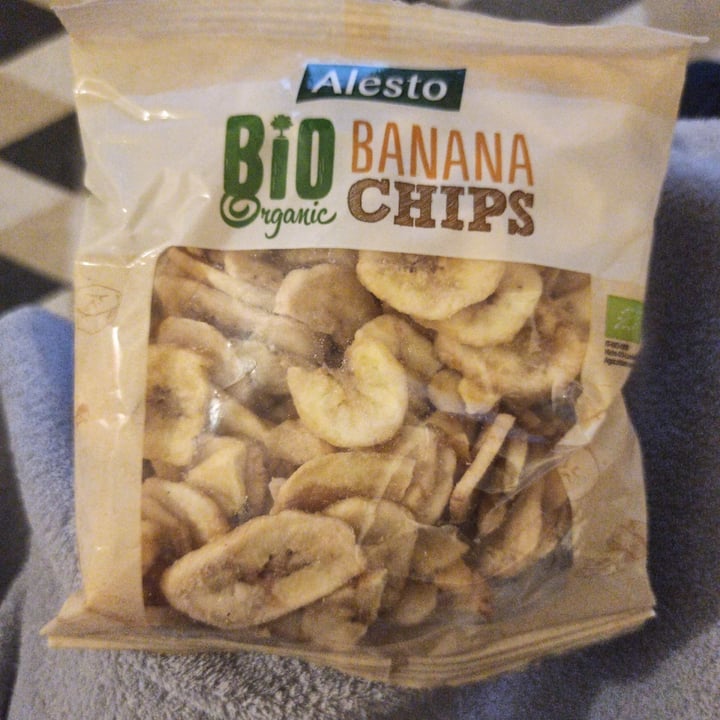 photo of Alesto Bio banana chips shared by @silviag on  07 Dec 2021 - review