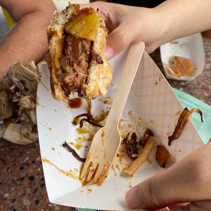 review photo of Mustard's Last Stand Kona Burger shared by @sam1m1ller on 13 Jul 2020 - review