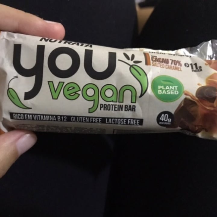photo of Nutrata Protein Bar Cacau Salted Caramel shared by @loureiroree on  19 Apr 2022 - review