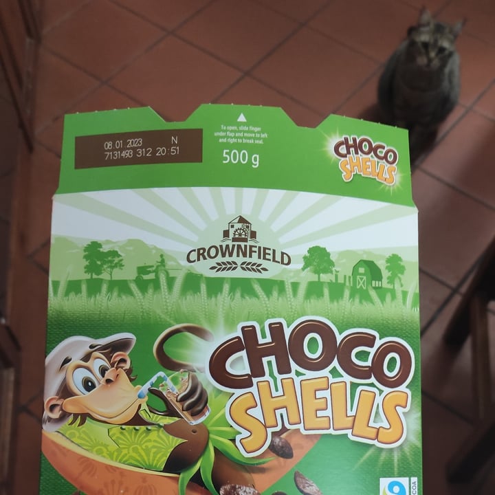 review photo of Crownfield Choco Shells shared by @lettinoper7rane on 21 Feb 2022 - review
