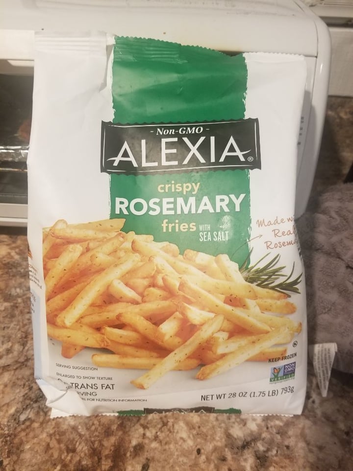 photo of Alexia Foods Crispy Rosemary Fries shared by @lunatone on  20 Apr 2020 - review