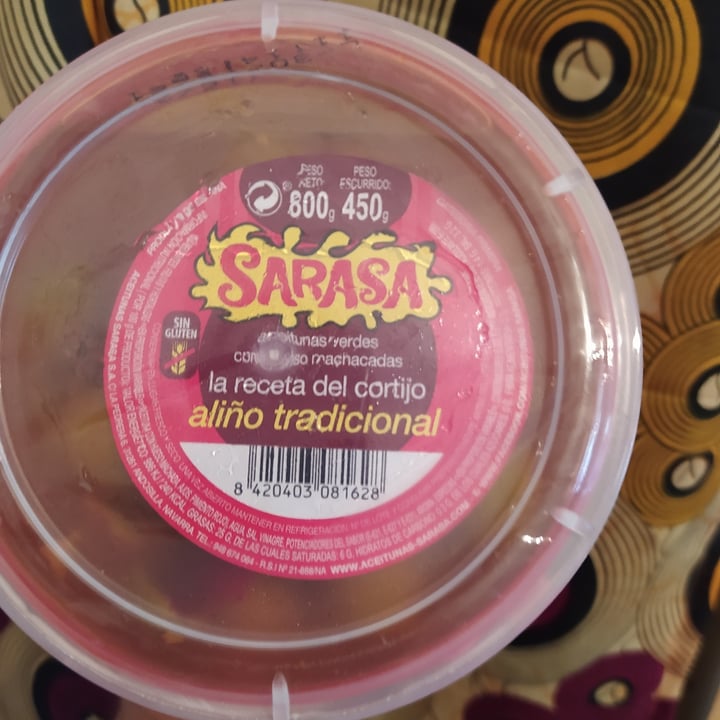 review photo of Sarasa Aceitunas en salsa shared by @begoportela on 05 Aug 2020 - review
