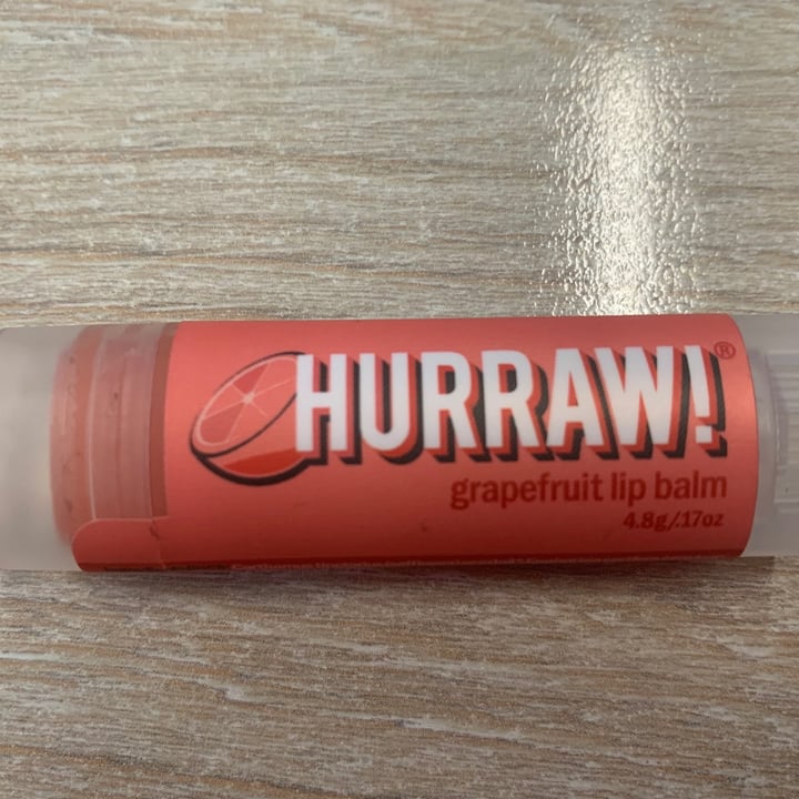 photo of Hurraw! Grapefruit Lip Balm shared by @kmurph1 on  27 Aug 2020 - review