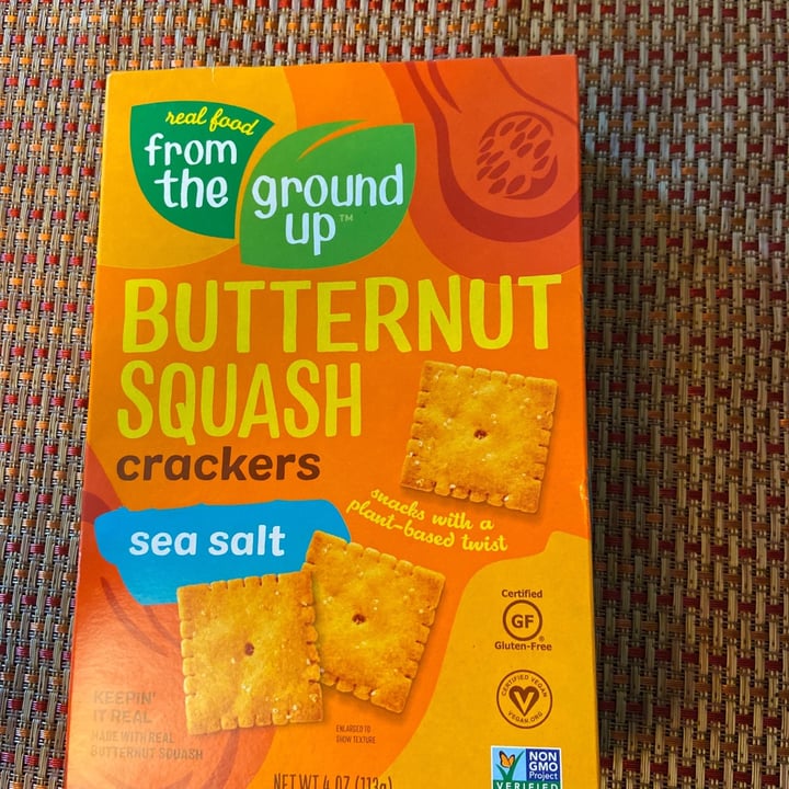review photo of Real Food From The Ground Up Butternut Squash Crackers Parmesan Flavor shared by @malvinaaa on 30 Jun 2020 - review