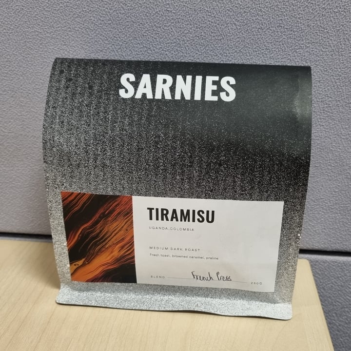 photo of Sarnies Tiramisu Blend shared by @plantbasedlifestyle on  29 Jul 2022 - review