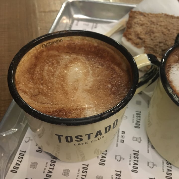 photo of Tostado Café Club - Obelisco Capuccino shared by @lauchis on  14 Jul 2021 - review