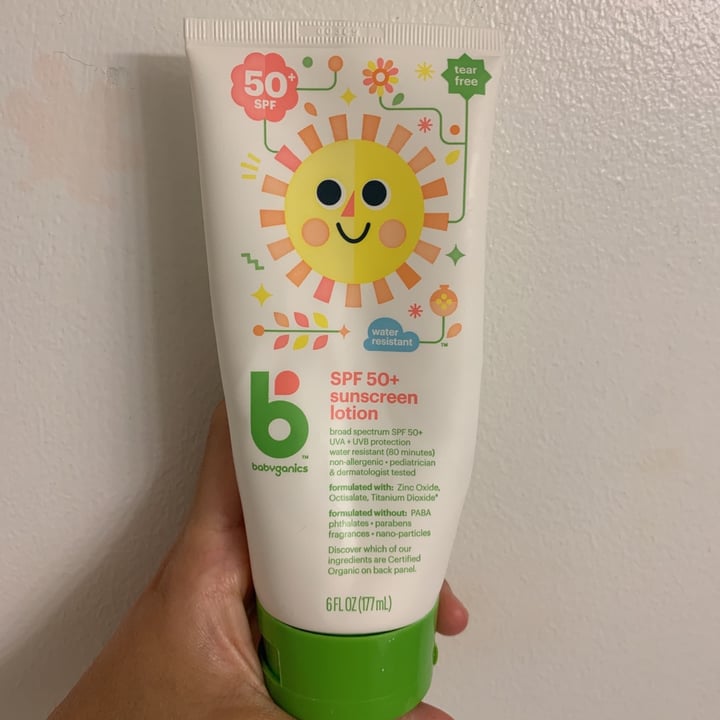 photo of Babyganics Babyorganics Sunscreen Lotion shared by @ines2003 on  29 Apr 2020 - review