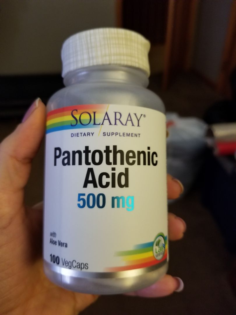 Solaray Pantothenic acid Reviews abillion