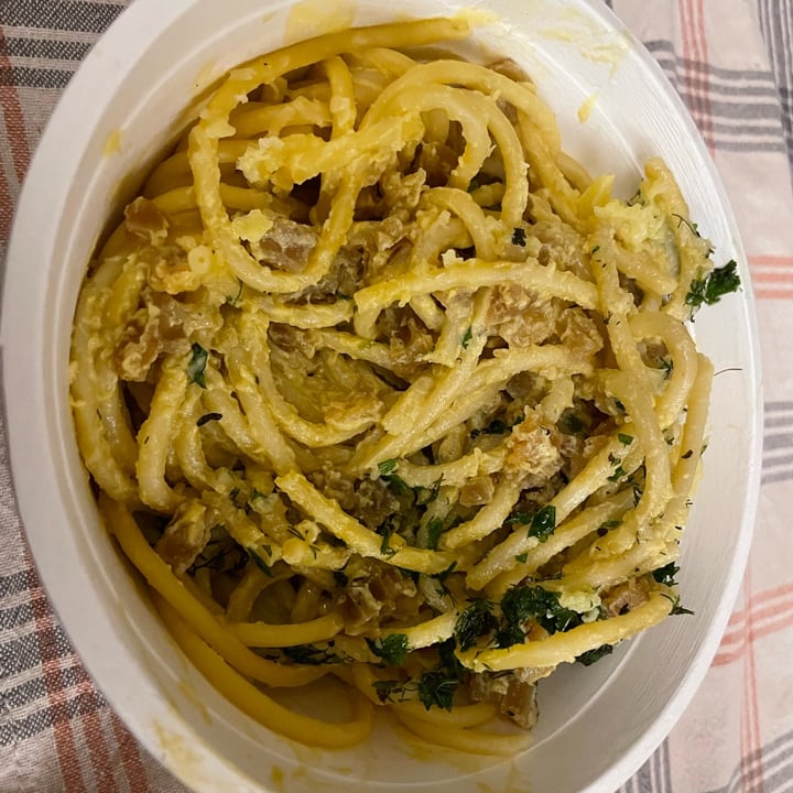 photo of Green kitchen Carbonara shared by @elessandraestevao on  03 Jan 2022 - review