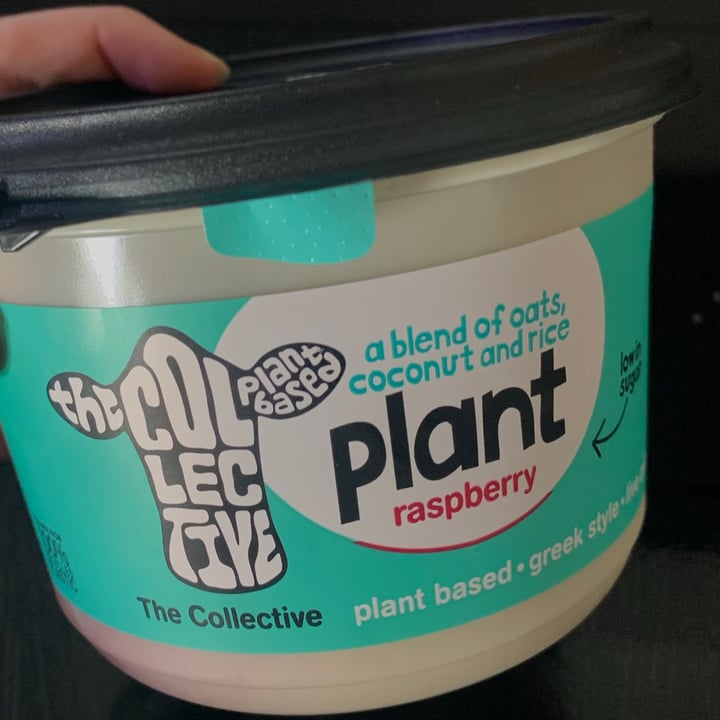 photo of The Collective Plant Based Raspberry Greek-Style Yoghurt shared by @aimeelogue on  25 Mar 2021 - review