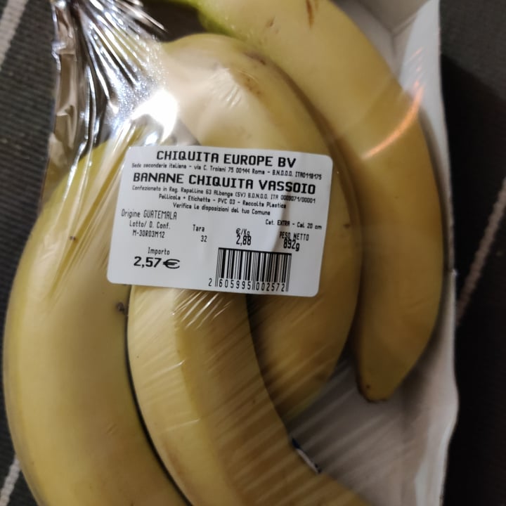 photo of Chiquita Banana shared by @verticales on  03 Dec 2022 - review