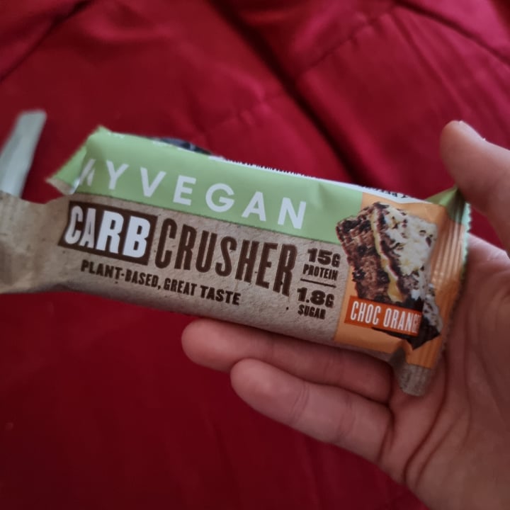 photo of MYVEGAN Carb Crusher Choc Orange shared by @izzye on  02 Jun 2021 - review