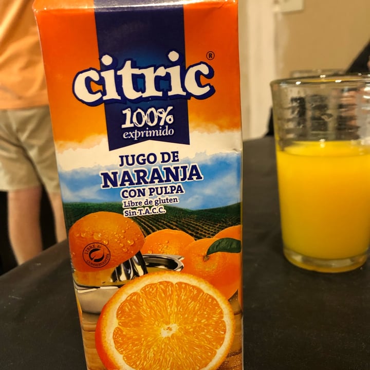 photo of Citric Jugo de naranja Con Pulpa shared by @agosluciani on  08 Oct 2021 - review