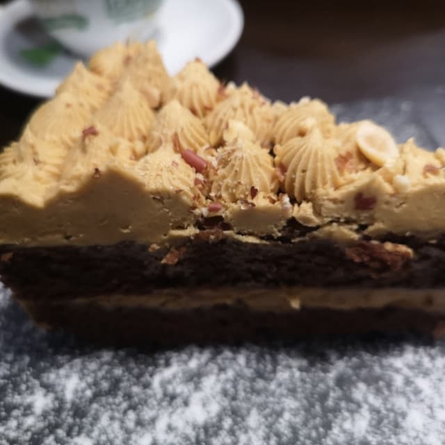 Photo of the dish “Tarta chocolate y avellanas”