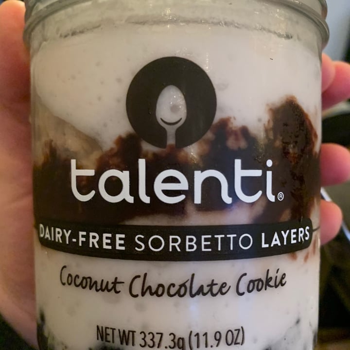 photo of Talenti Gelato Coconut Chocolate Cookie shared by @jleesavegan on  19 May 2020 - review
