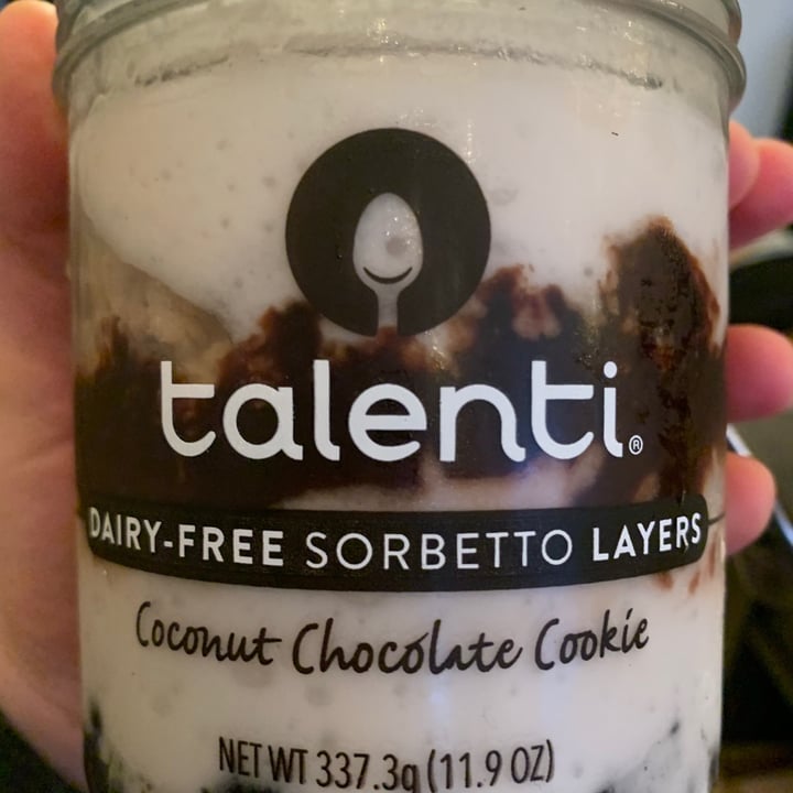 review photo of Talenti Gelato Coconut Chocolate Cookie shared by @jleesavegan on 19 May 2020 - review