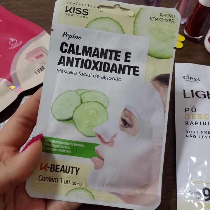 photo of professional kiss new york máscara de pepino shared by @giocardosol on  08 Jul 2022 - review