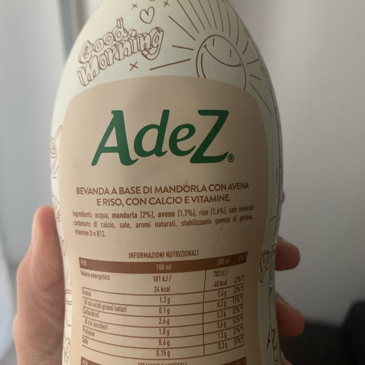review photo of AdeZ Bevanda vegetale alla mandorla shared by @aleanto on 25 Oct 2022 - review