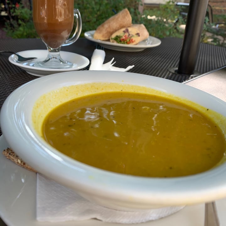 review photo of Something Sweet Dessert Cafe Carrot Ginger Soup shared by @laylagordon on 08 Oct 2020 - review