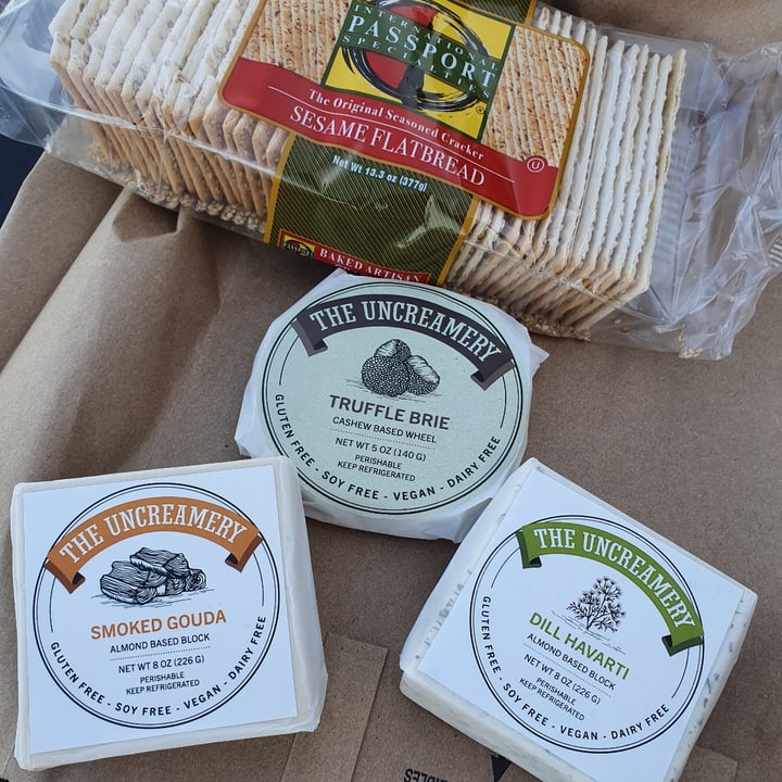 photo of The Uncreamery Dill Havarti Plant-based Cheese shared by @paniwilson on  23 Jan 2022 - review