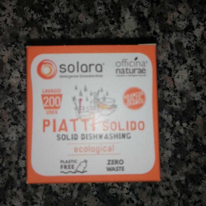 photo of Solara by Officina Naturae Detersivo Piatti solido shared by @nanipeg on  11 Apr 2022 - review