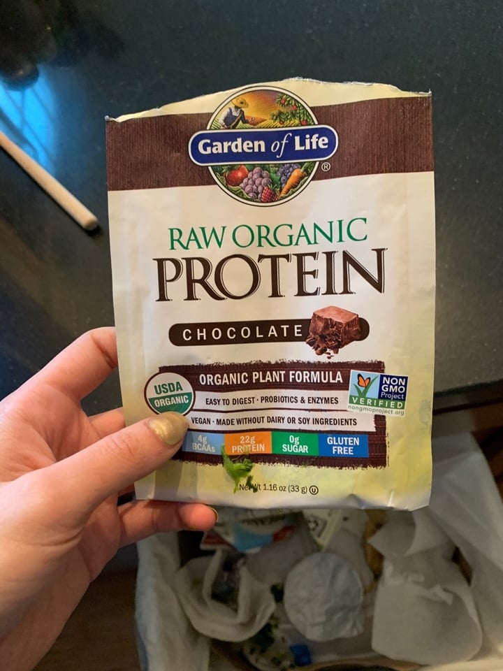 review photo of Garden of Life Raw Organic Protein Chocolate shared by @gaxcelson on 26 Jan 2020 - review