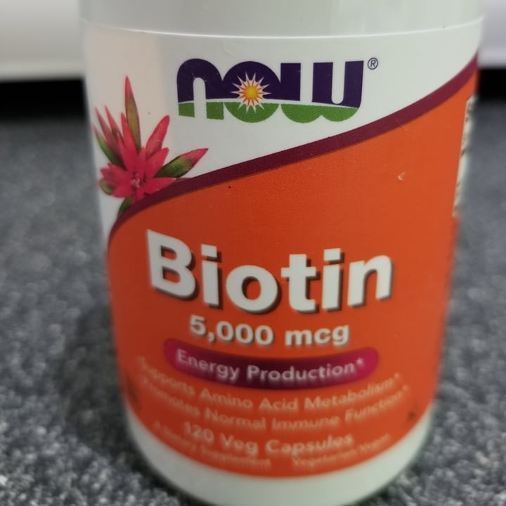 photo of NOW® Biotin 5000mcg shared by @shmoopsify on  09 Jul 2020 - review