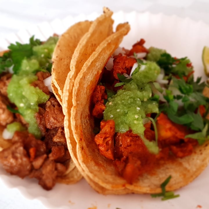 photo of Veganísimo Loncheria Vegana Tacos Orden De 3 shared by @bernardini96 on  15 Apr 2022 - review