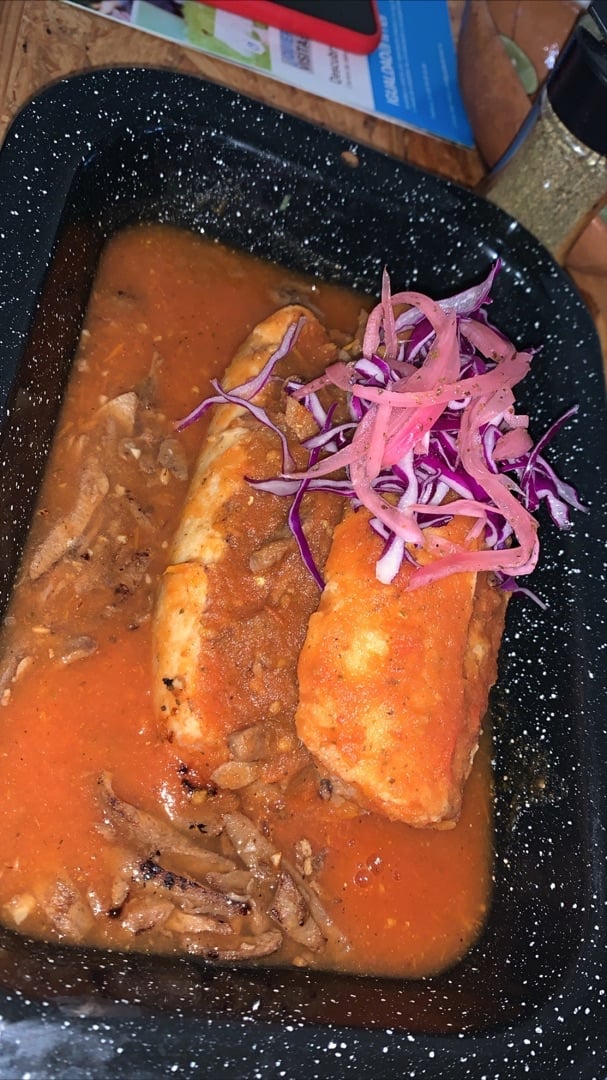 photo of Ramé Fonda Vegana Torta Ahogada shared by @lechuga on  07 Feb 2020 - review