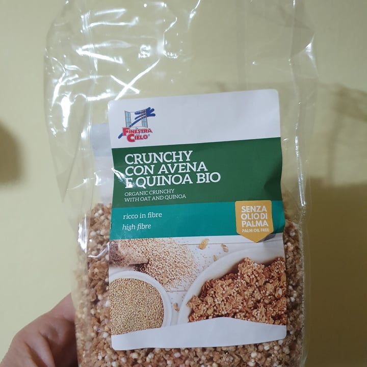 photo of La Finestra Sul Cielo Crunchy Con Avena E Quinoa Bio shared by @elenacelentano on  20 May 2022 - review