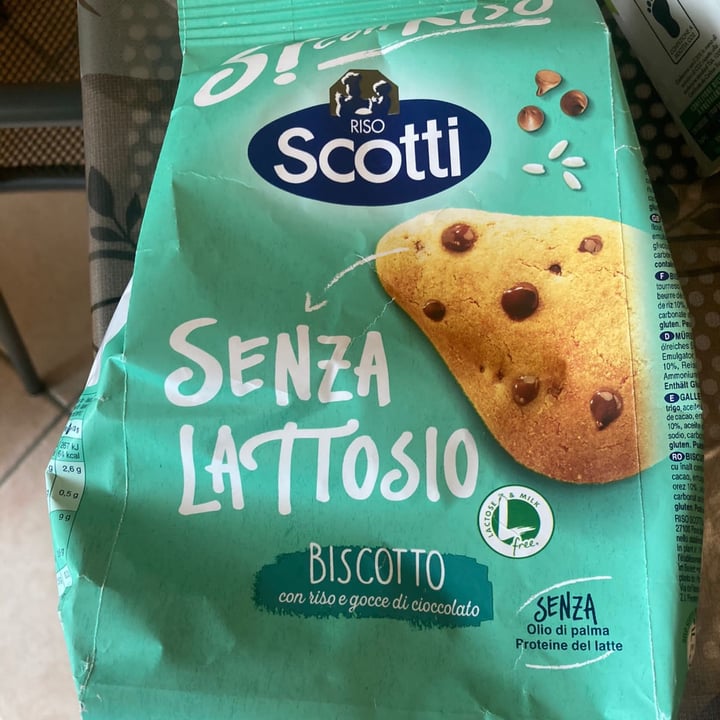 photo of Riso Scotti Biscotto con riso e gocce di cioccolato shared by @paolamargherita on  16 Dec 2021 - review