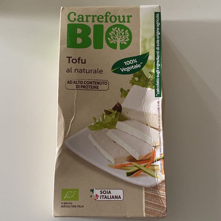 photo of Carrefour Bio Tofu al naturale shared by @mariamagri on  31 Mar 2022 - review
