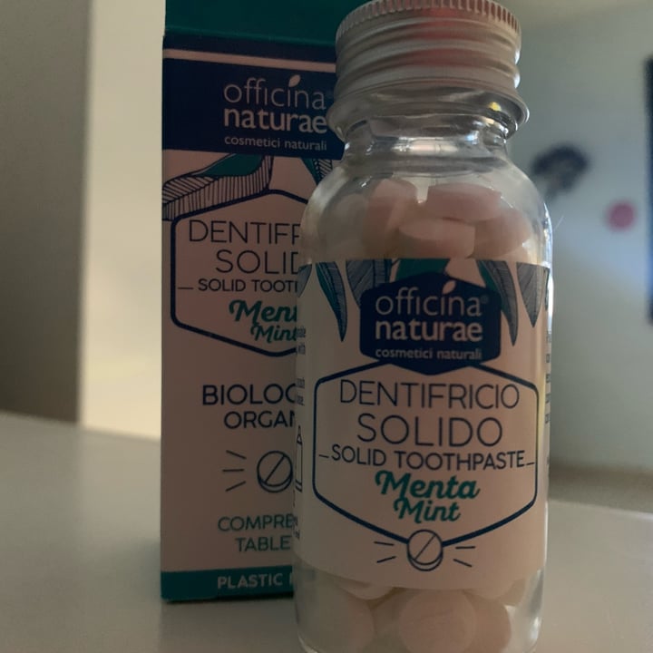 photo of Officina naturae Dentifricio solido shared by @monazenze on  20 Jul 2022 - review