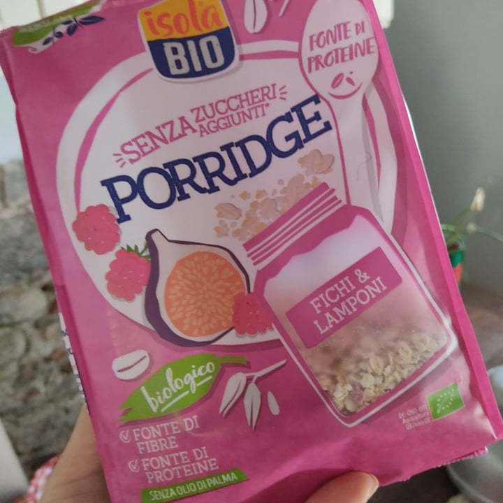 photo of Isolabio Porridge Fichi e Lamponi shared by @raffa70s70 on  18 Jul 2021 - review