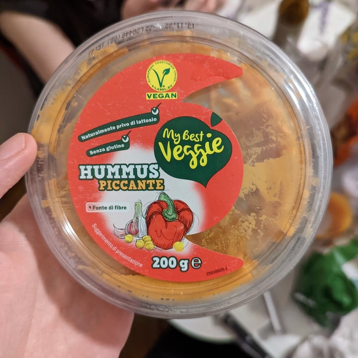 photo of My Best Veggie Hummus Piccante shared by @mephi on  06 Nov 2022 - review