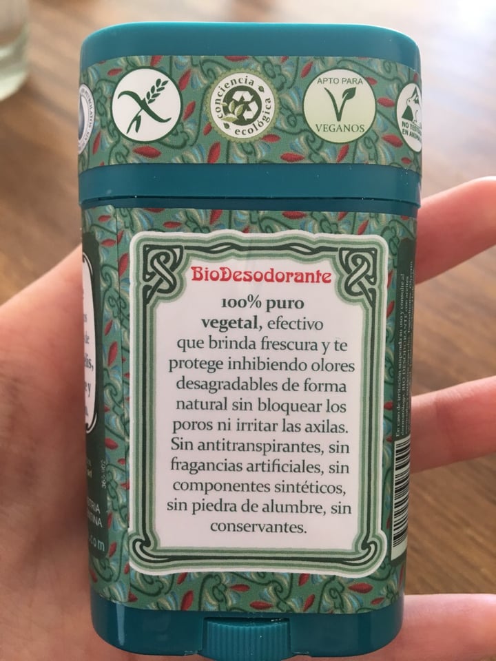 photo of Boti-K Bio Desodorante Oleum 33 shared by @luisinamagnin on  01 Aug 2019 - review