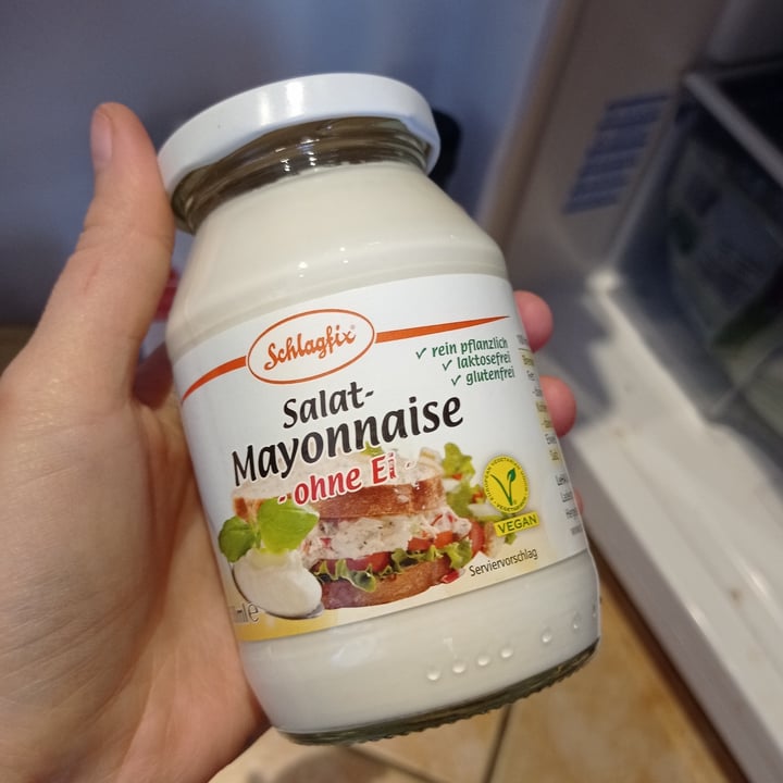 photo of Schlagfix Salat Mayonnaise shared by @lucediluna on  17 May 2021 - review