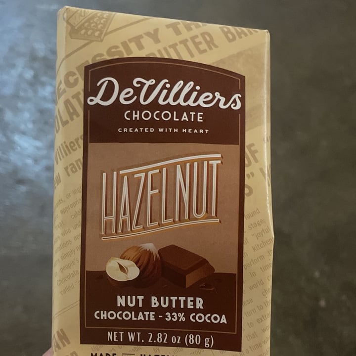 photo of De Villiers Chocolate Hazelnut shared by @sparkleshinejen on  28 Jul 2022 - review
