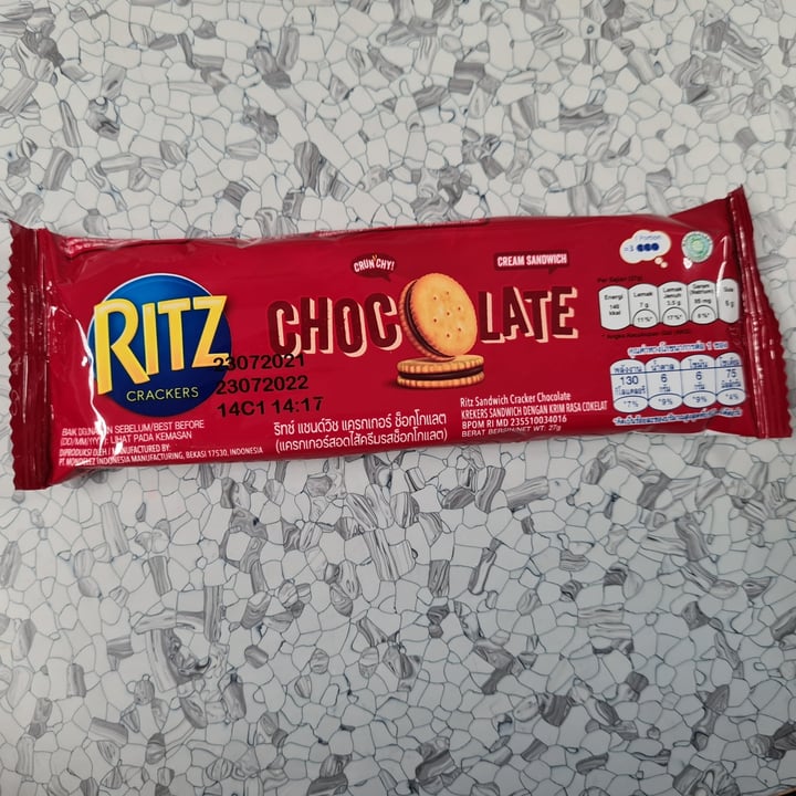photo of Ritz Chocolate Cream Sandwich shared by @justjasmine on  09 Jan 2022 - review
