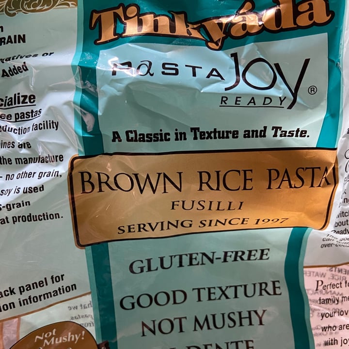 photo of Tinkyada Brown Rice Fusilli Pasta shared by @gennipher on  20 May 2020 - review