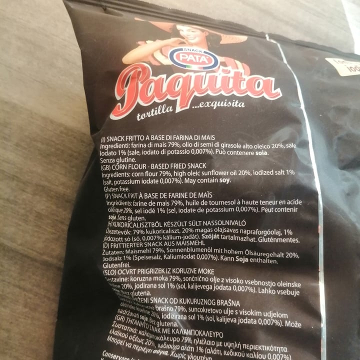 photo of Pata Paquita Tortilla Chips shared by @irene80 on  11 Oct 2021 - review