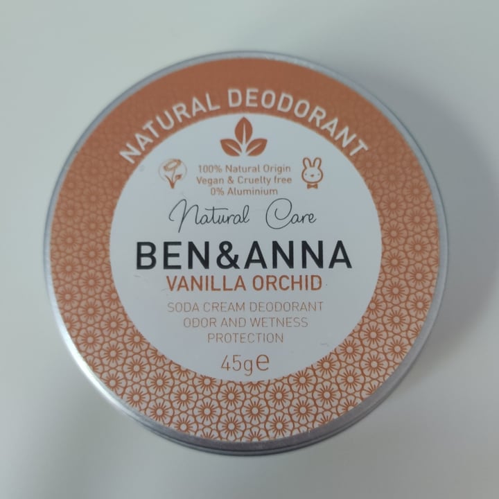 photo of Ben & Anna Natural Deodorant Vanilla Orchid shared by @marta1303 on  23 Apr 2021 - review
