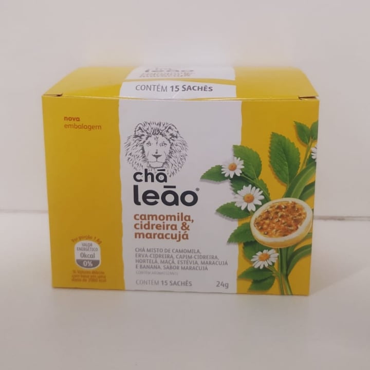 review photo of Chá Leão Cha De Camomila Cidreira e Maracuja shared by @aladin1973 on 16 May 2022 - review