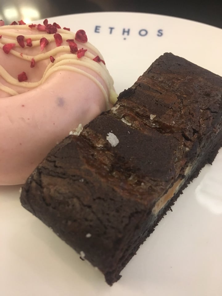 photo of Ethos Vegan Brownie shared by @cpicco on  05 Jan 2020 - review