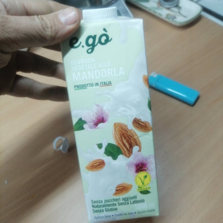 photo of e.gó Almond Milk shared by @fabio1 on  27 Jan 2022 - review